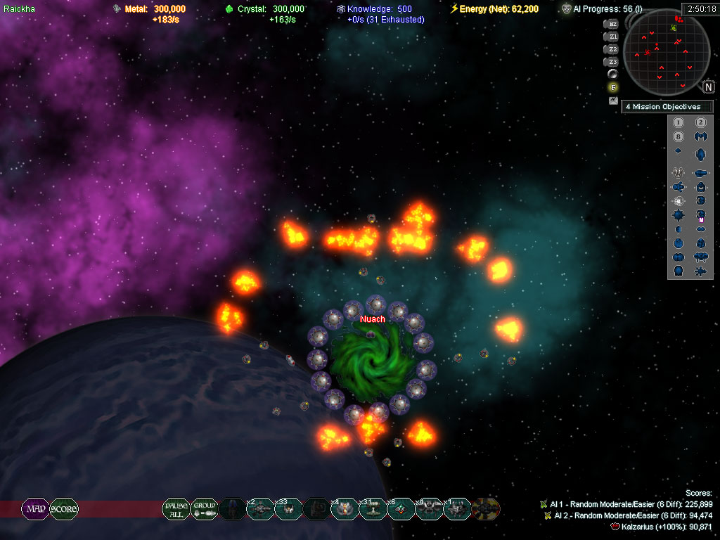 Скриншот из игры AI War: Fleet Command - 19