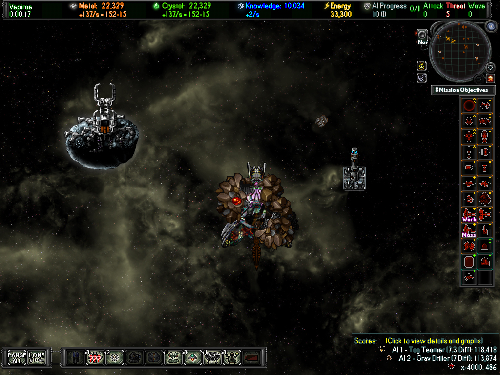 Скриншот из игры AI War: The Zenith Remnant - 16