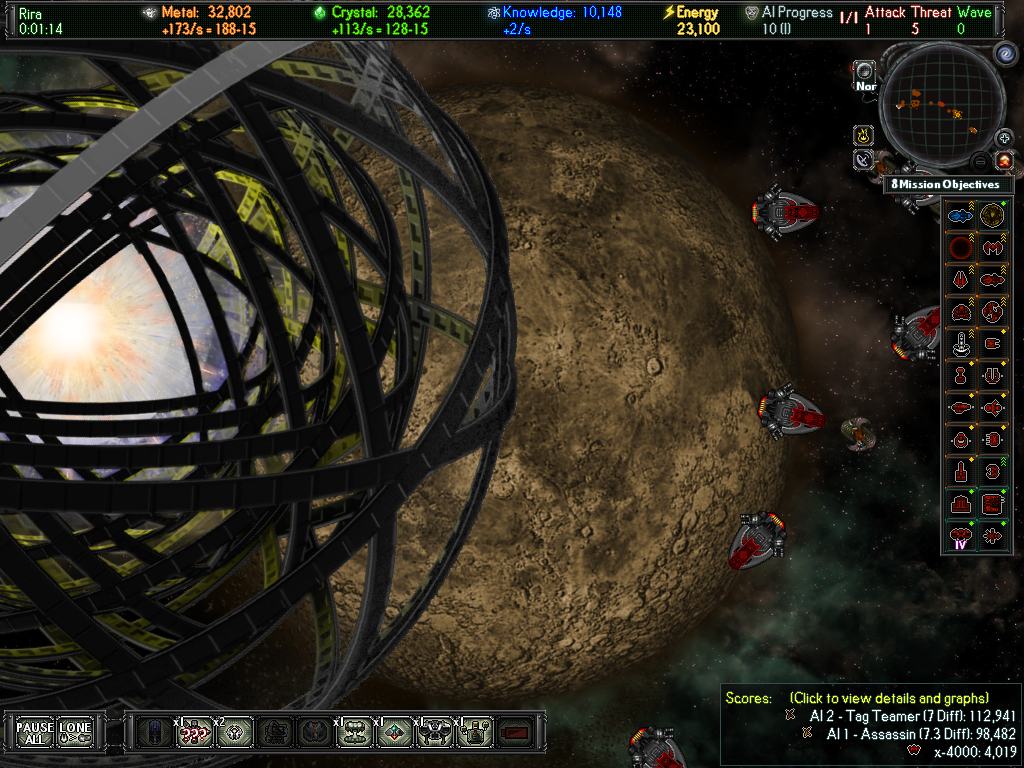 Скриншот из игры AI War: The Zenith Remnant - 17