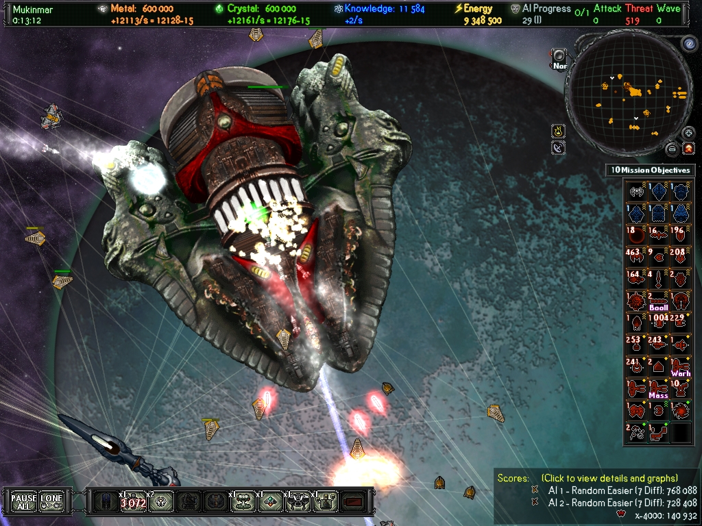Скриншот из игры AI War: The Zenith Remnant - 8