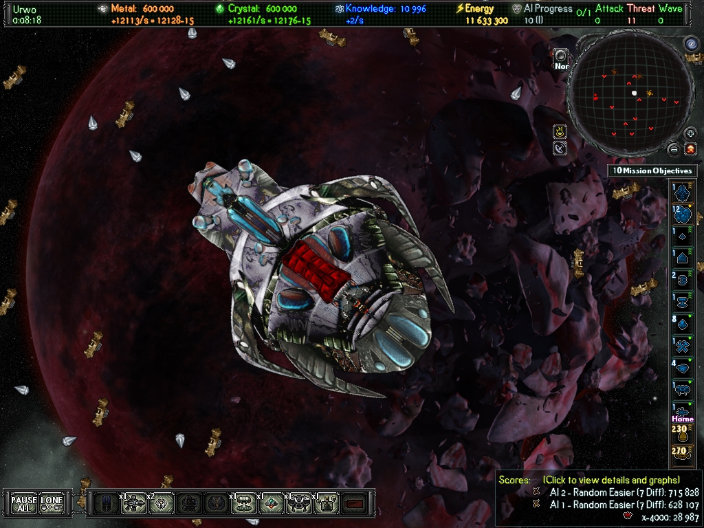 Скриншот из игры AI War: The Zenith Remnant - 13
