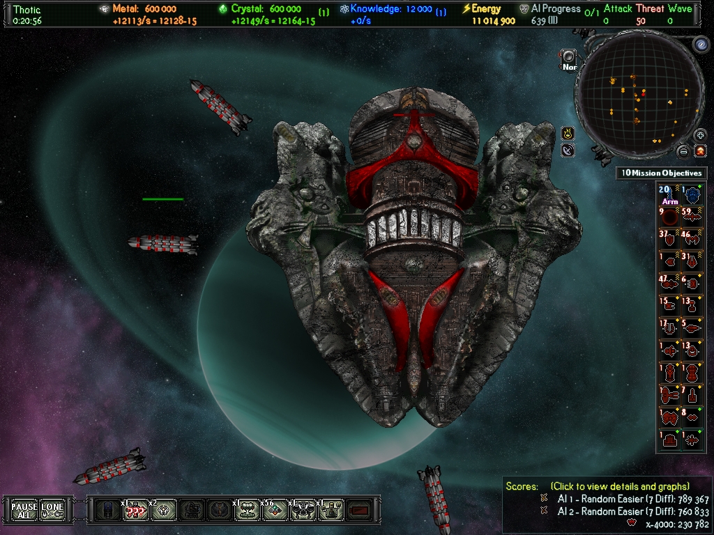 Скриншот из игры AI War: The Zenith Remnant - 9