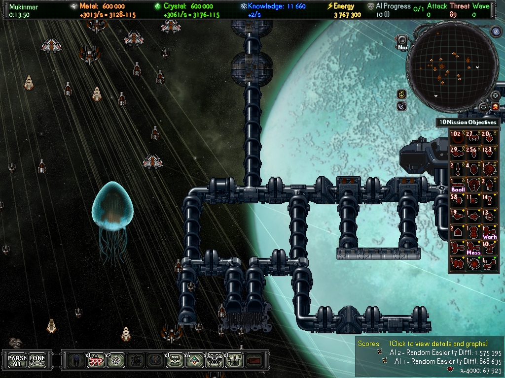 Скриншот из игры AI War: The Zenith Remnant - 15