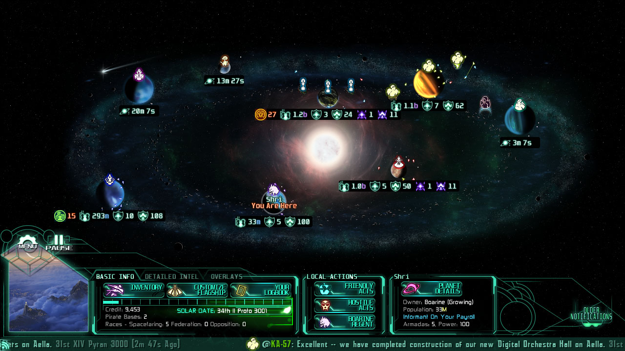 Скриншот из игры The Last Federation - 29