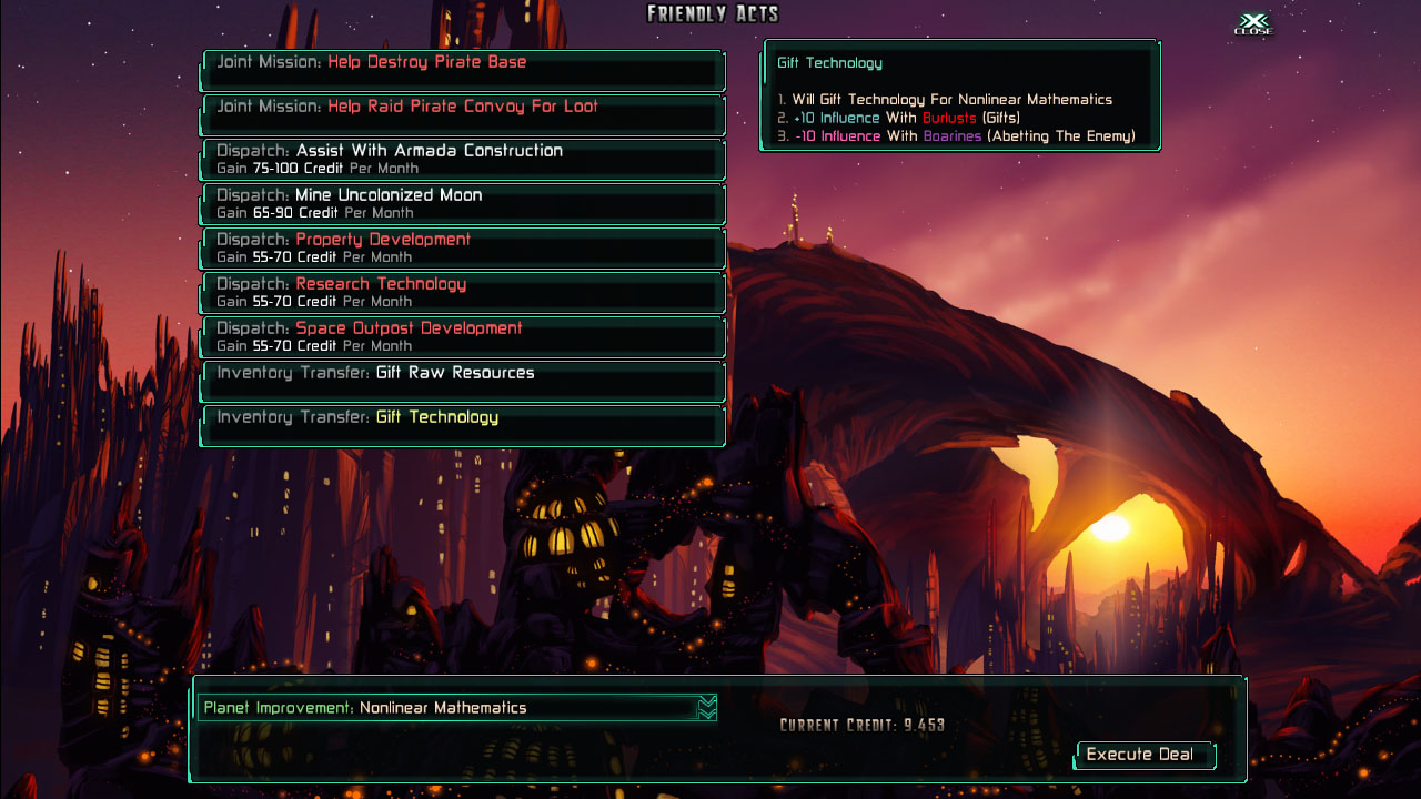 Скриншот из игры The Last Federation - 43