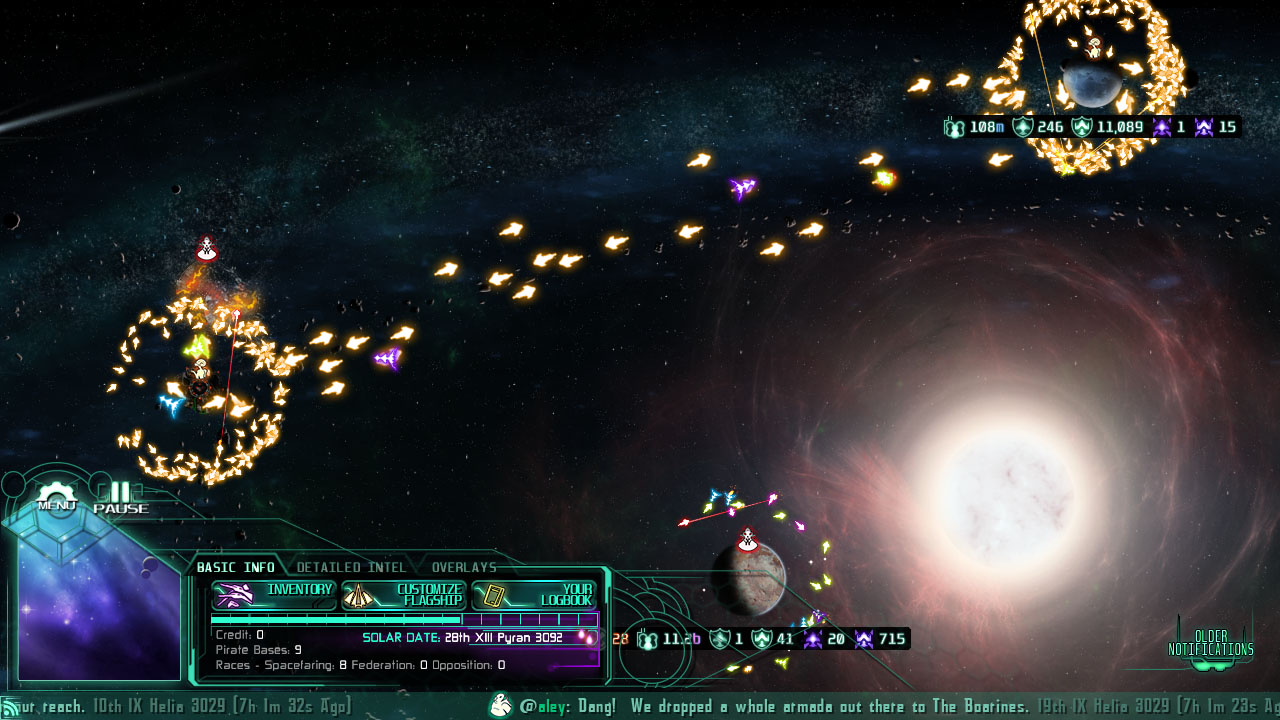 Скриншот из игры The Last Federation - 15