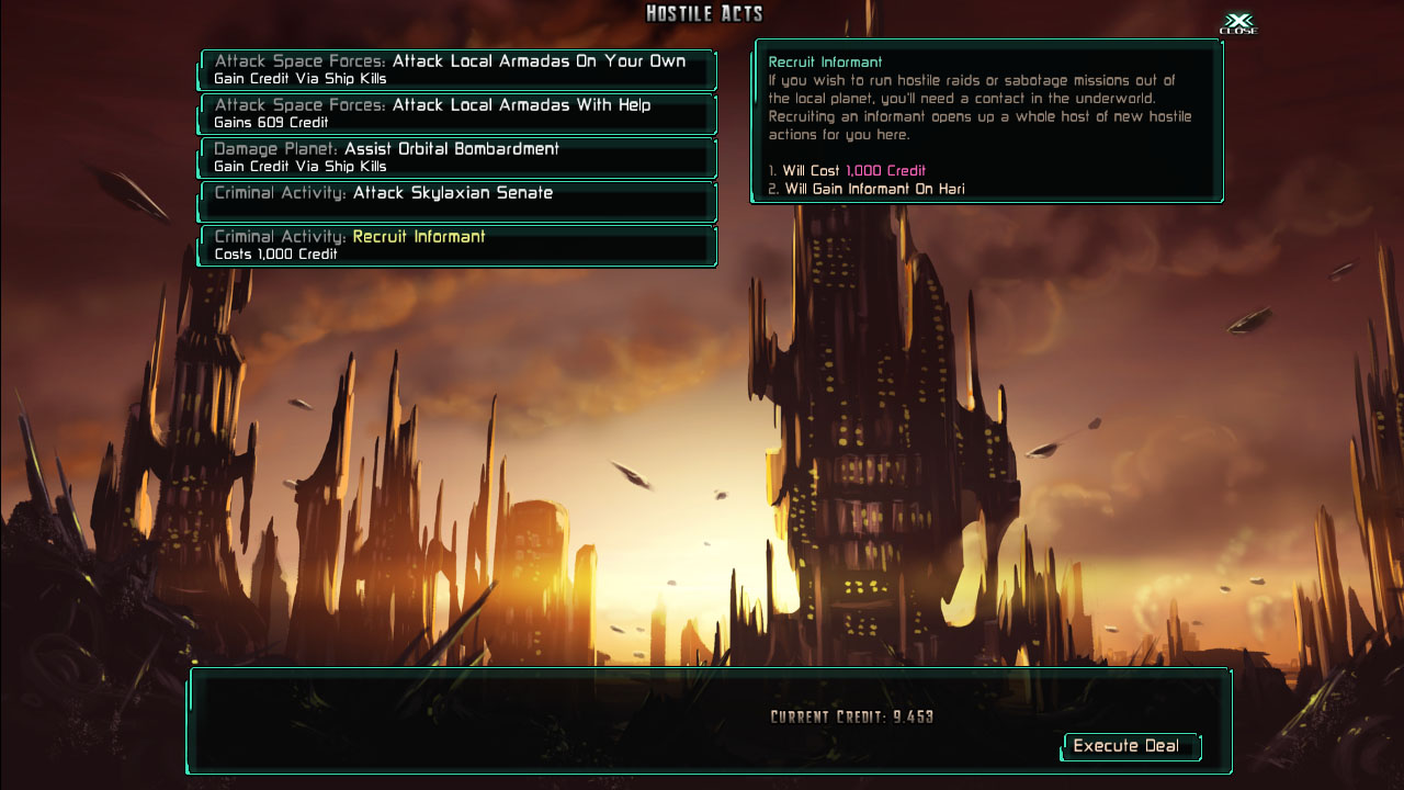 Скриншот из игры The Last Federation - 46