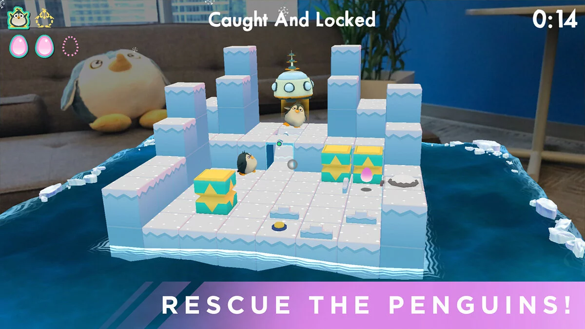 Скриншот из игры Waddle Home - 4