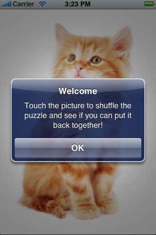 Скриншот из игры SlidePuzzle - Baby Kitten - 2