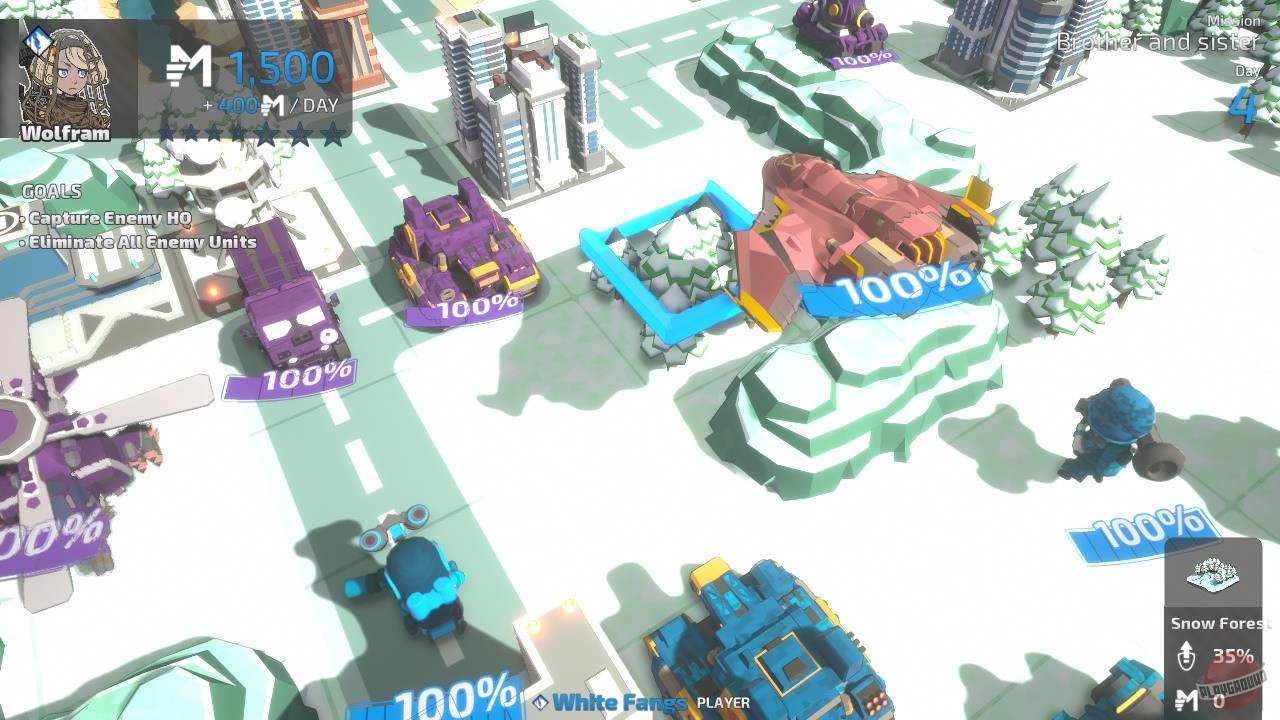 Скриншот из игры Tiny Metal: Full Metal Rumble - 8