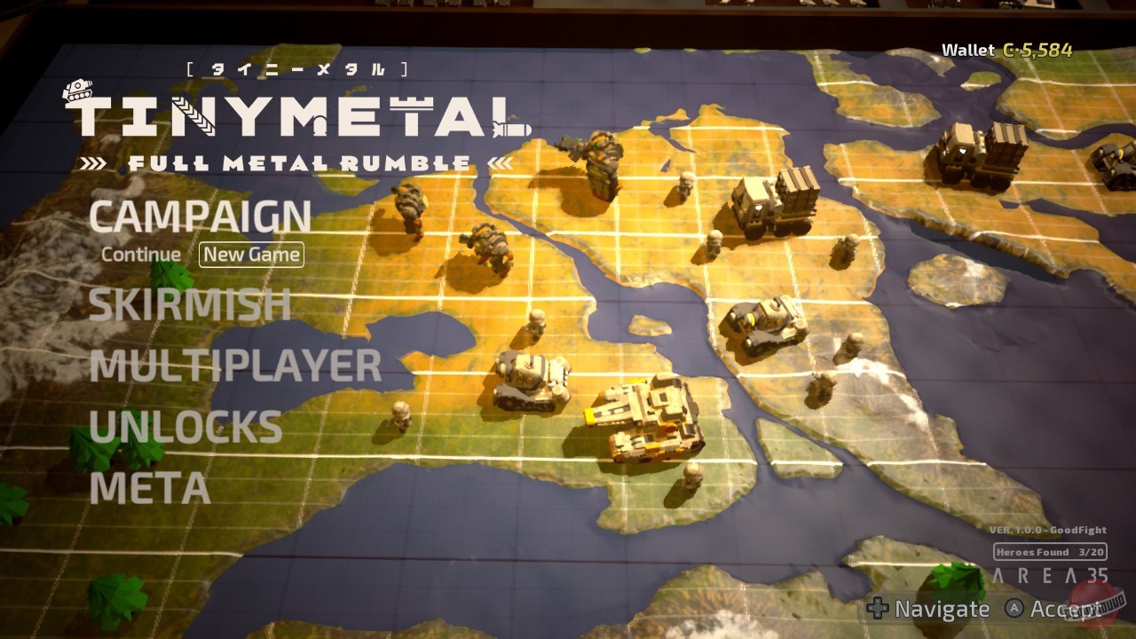 Скриншот из игры Tiny Metal: Full Metal Rumble - 15