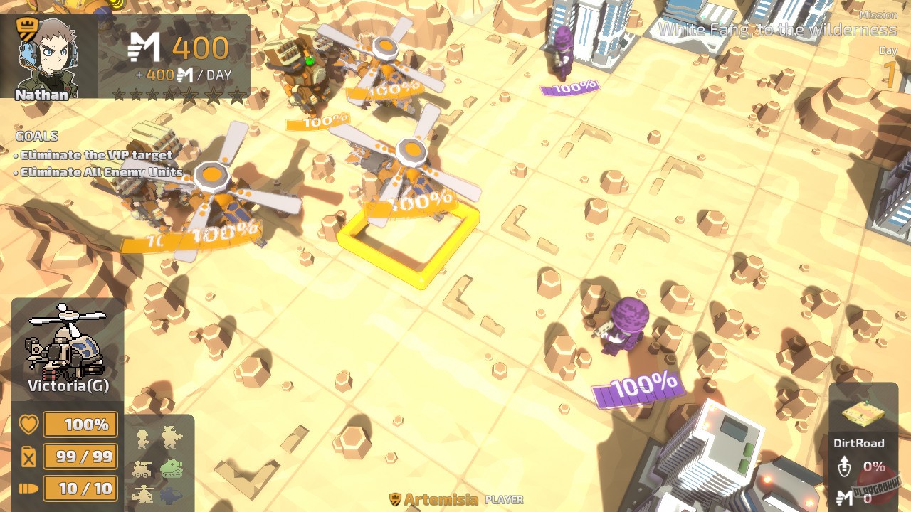 Скриншот из игры Tiny Metal: Full Metal Rumble - 1