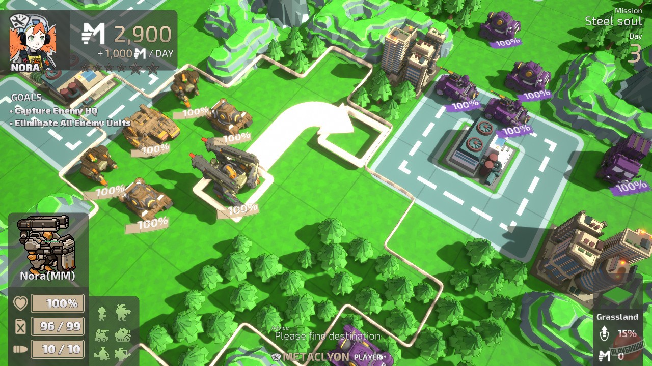 Скриншот из игры Tiny Metal: Full Metal Rumble - 12