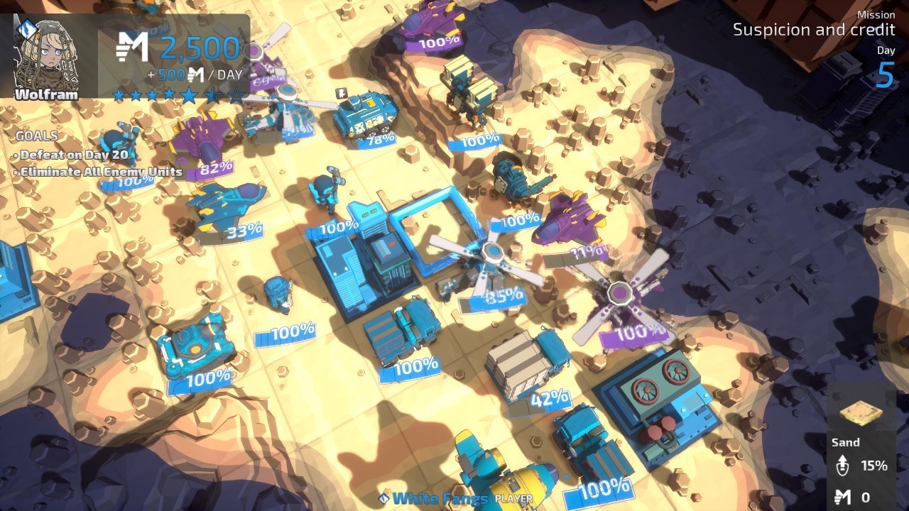 Скриншот из игры Tiny Metal: Full Metal Rumble - 9