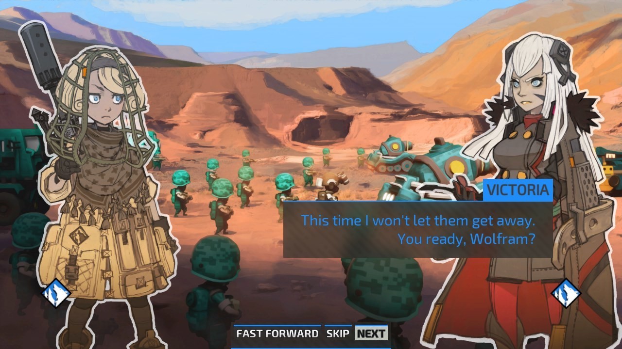 Скриншот из игры Tiny Metal: Full Metal Rumble - 7