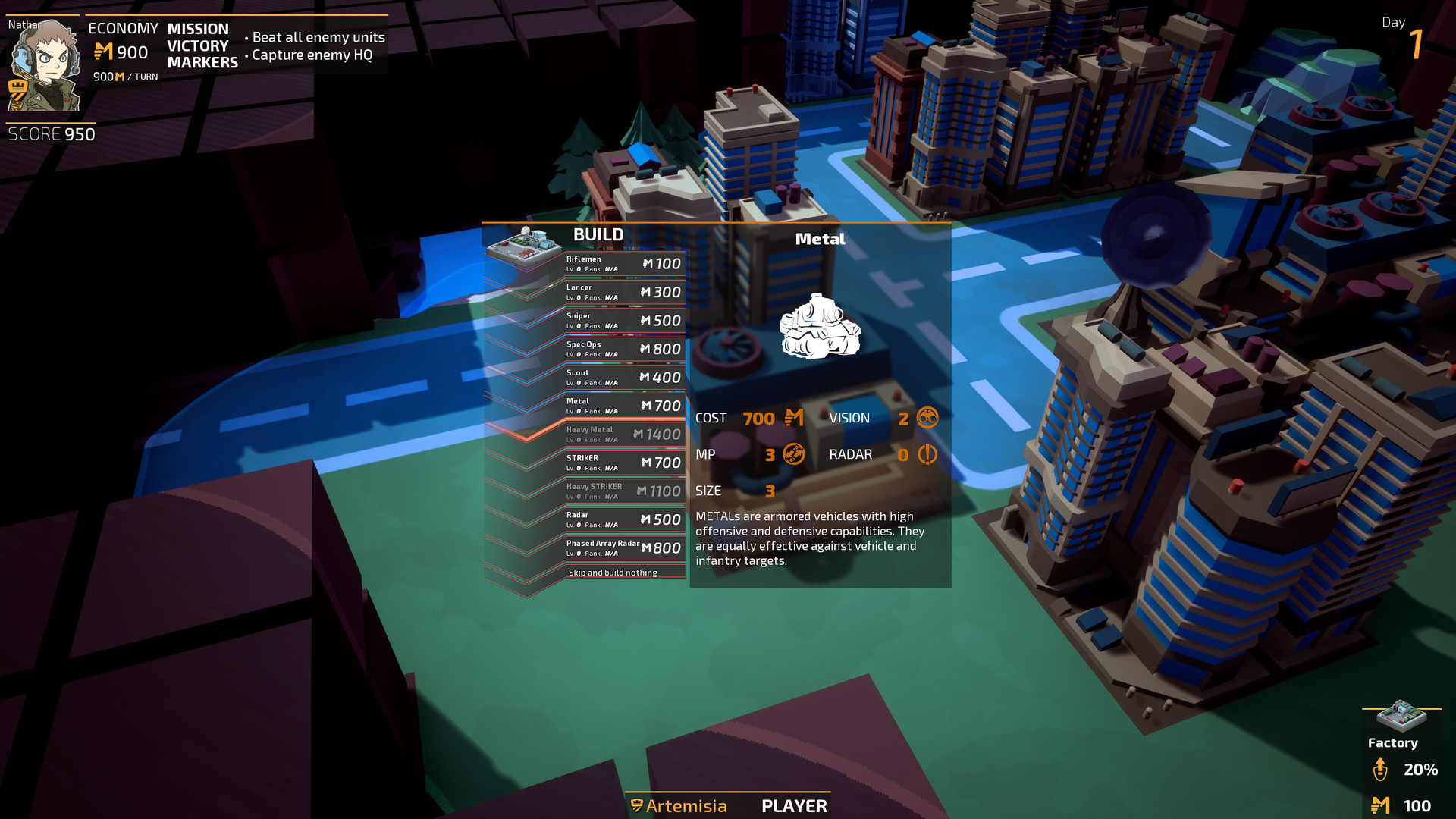 Скриншот из игры Tiny Metal - 33