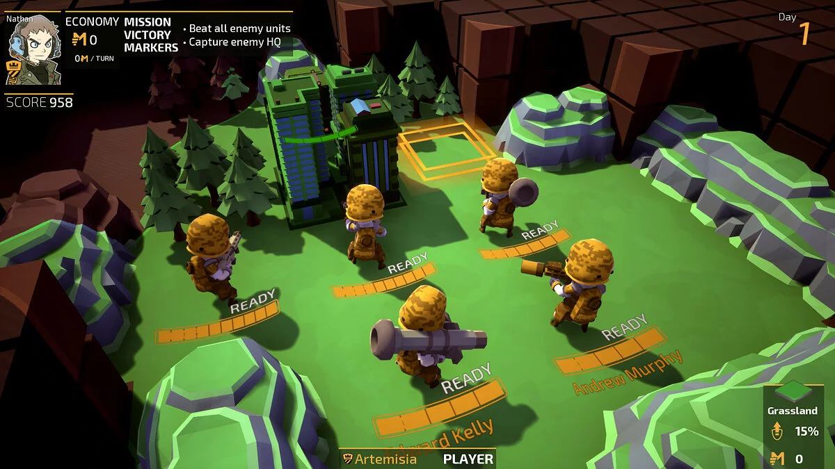 Скриншот из игры Tiny Metal - 3