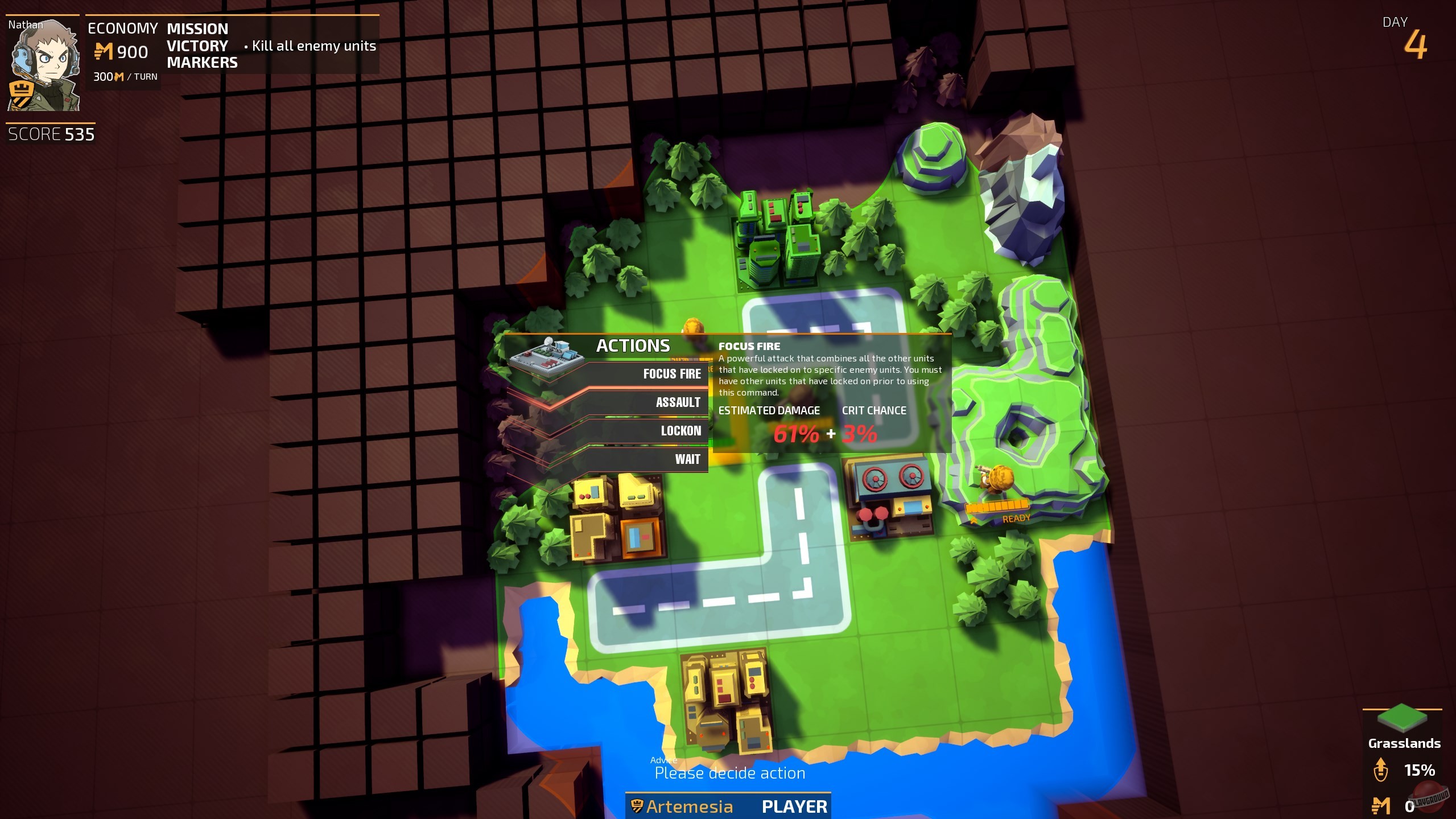 Скриншот из игры Tiny Metal - 13