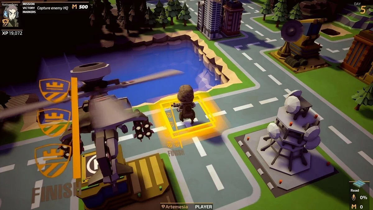 Скриншот из игры Tiny Metal - 11