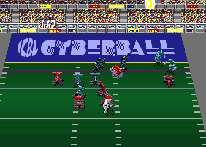 Скриншот из игры Cyberball 2072 - 5