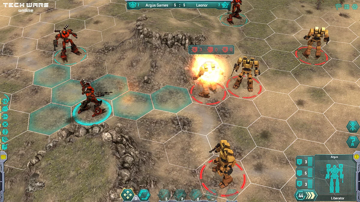 Скриншот из игры Techwars Online - 12