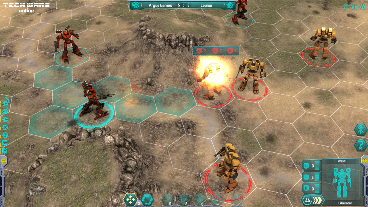 Скриншот из игры Techwars Online - 27