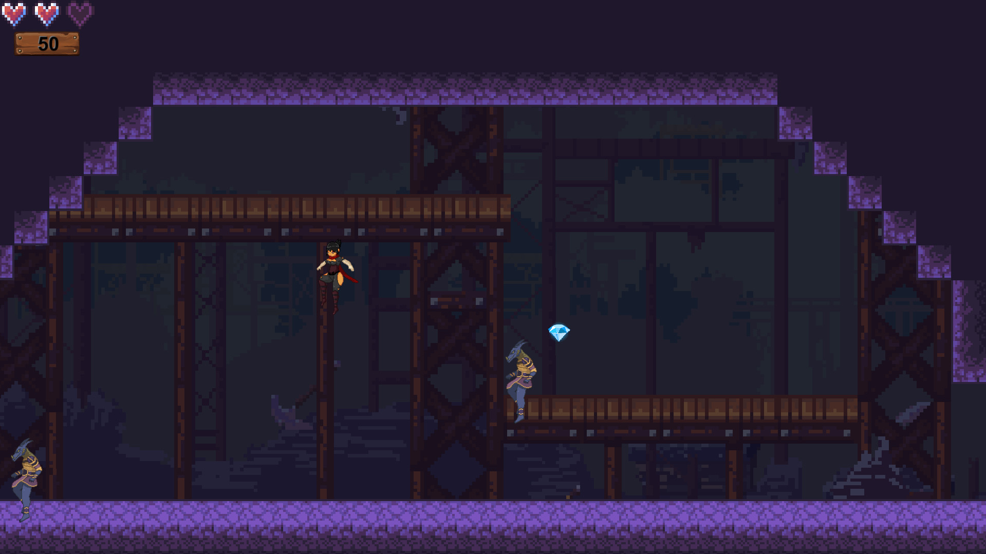 Скриншот из игры Kunoichi Rush - 5