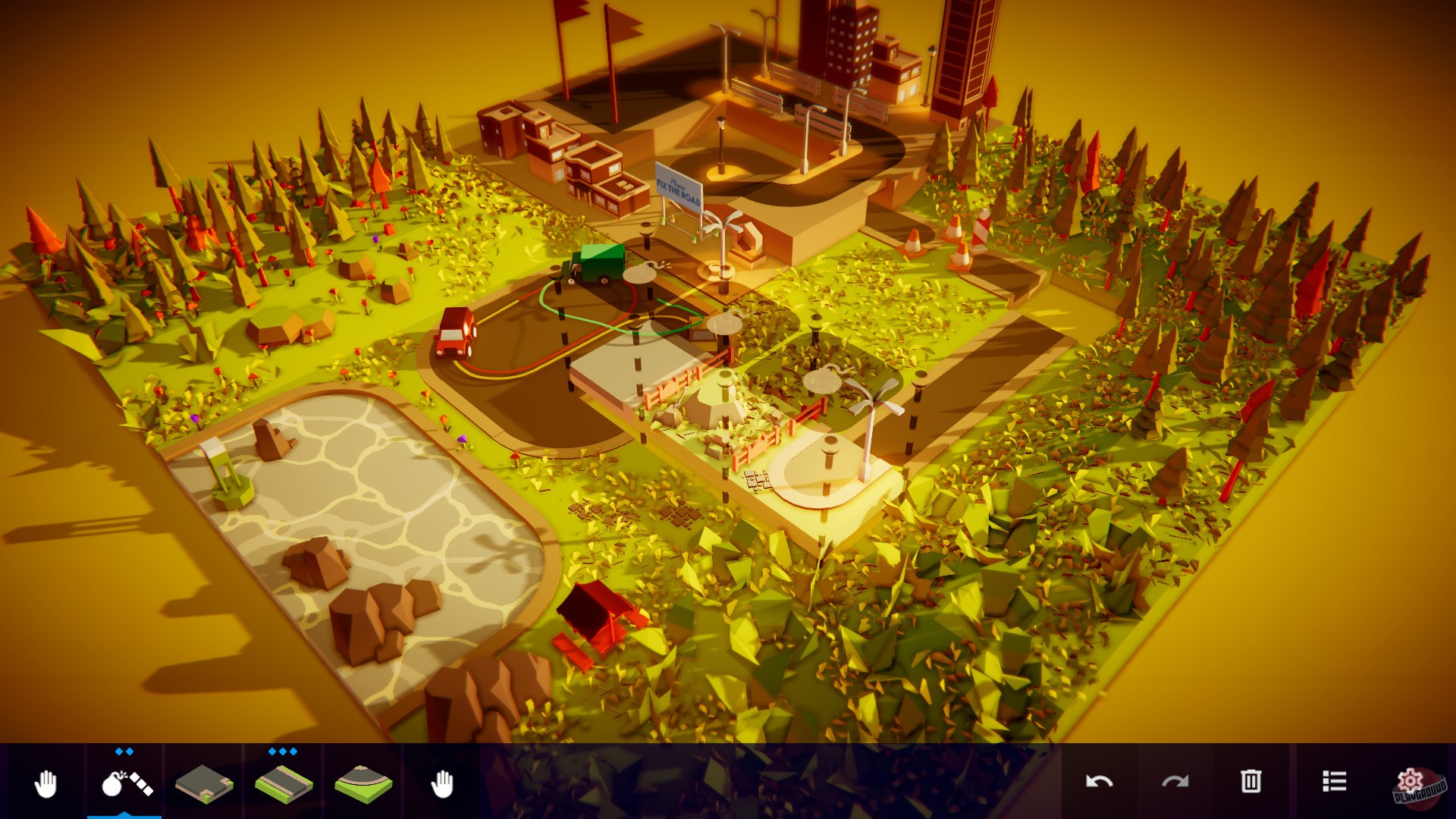 Скриншот из игры Please Fix The Road - 13