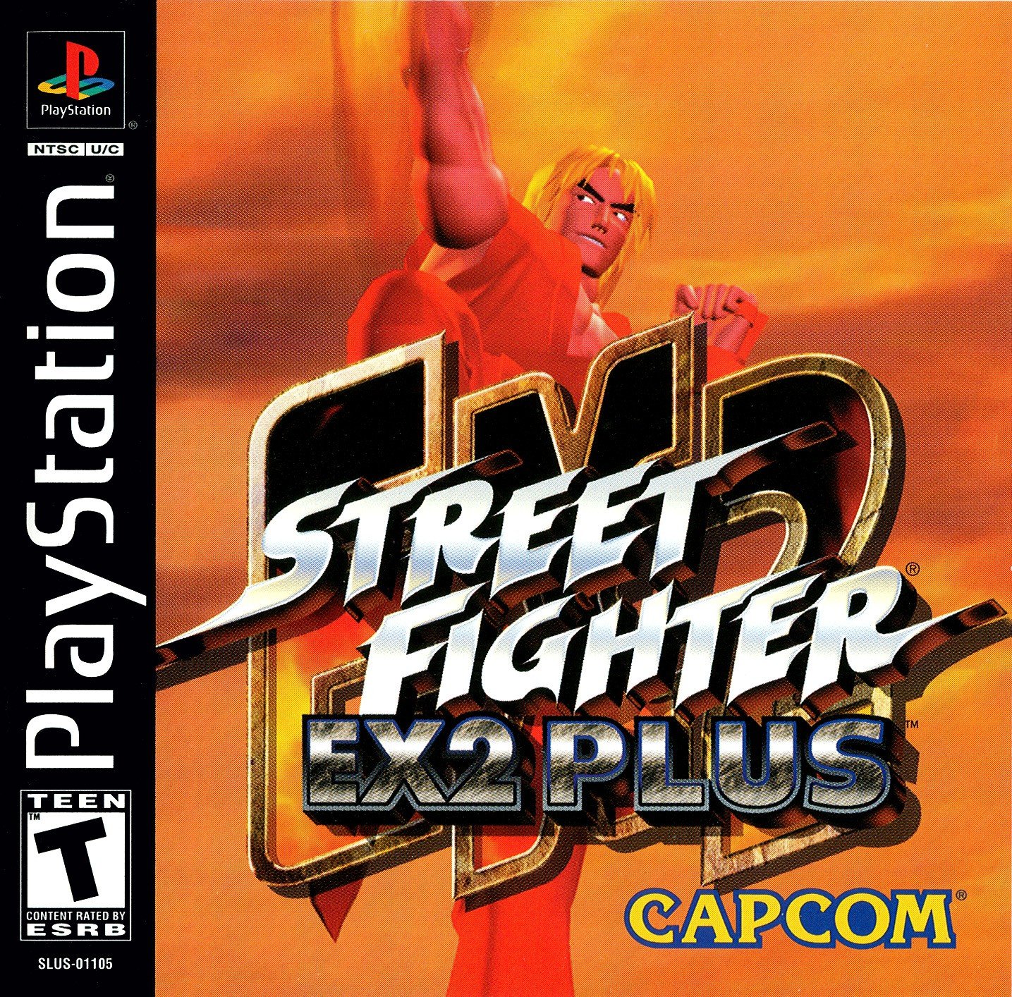 Обложка игры Street Fighter EX 2 Plus
