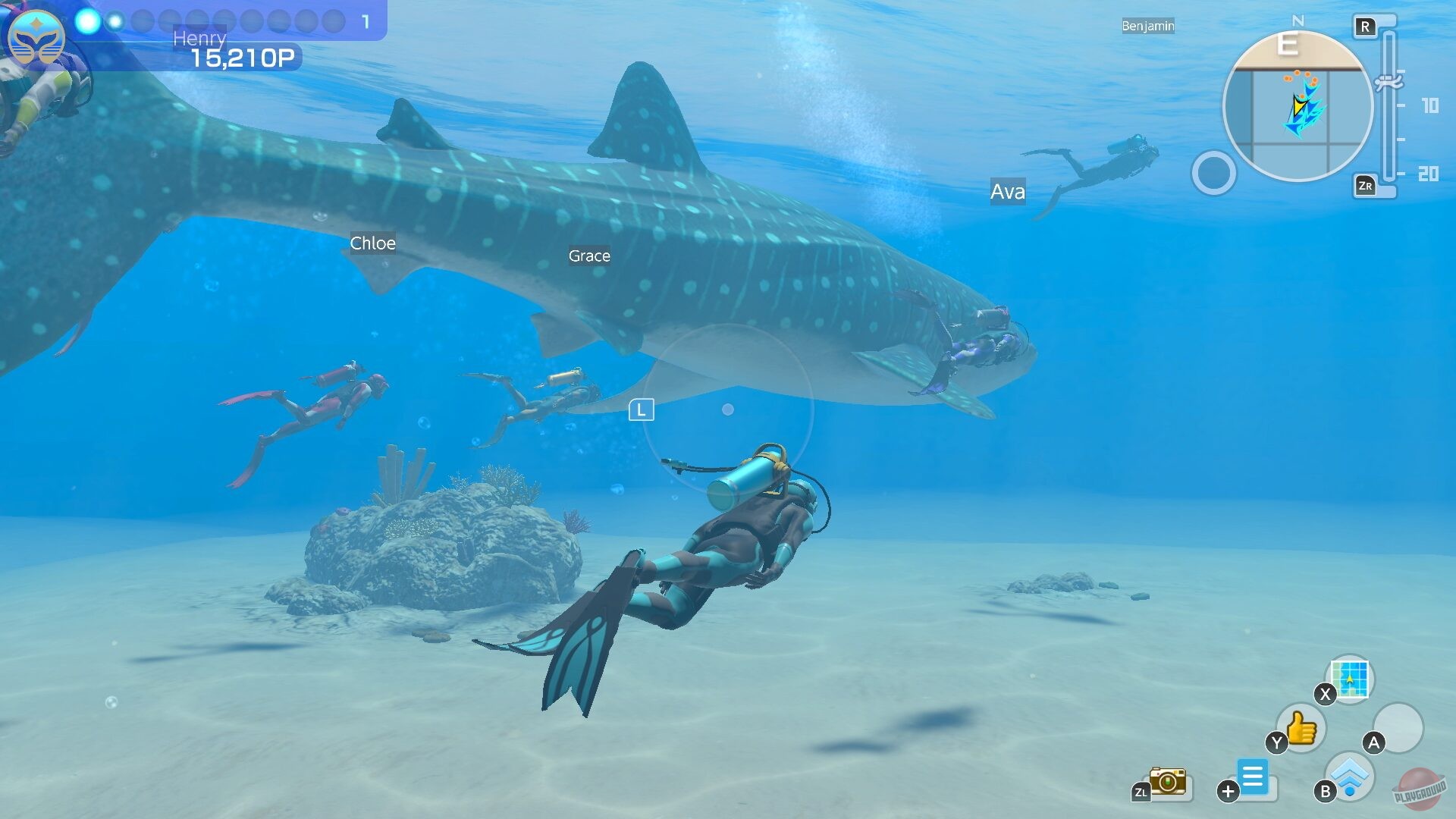 Скриншот из игры Endless Ocean Luminous - 8