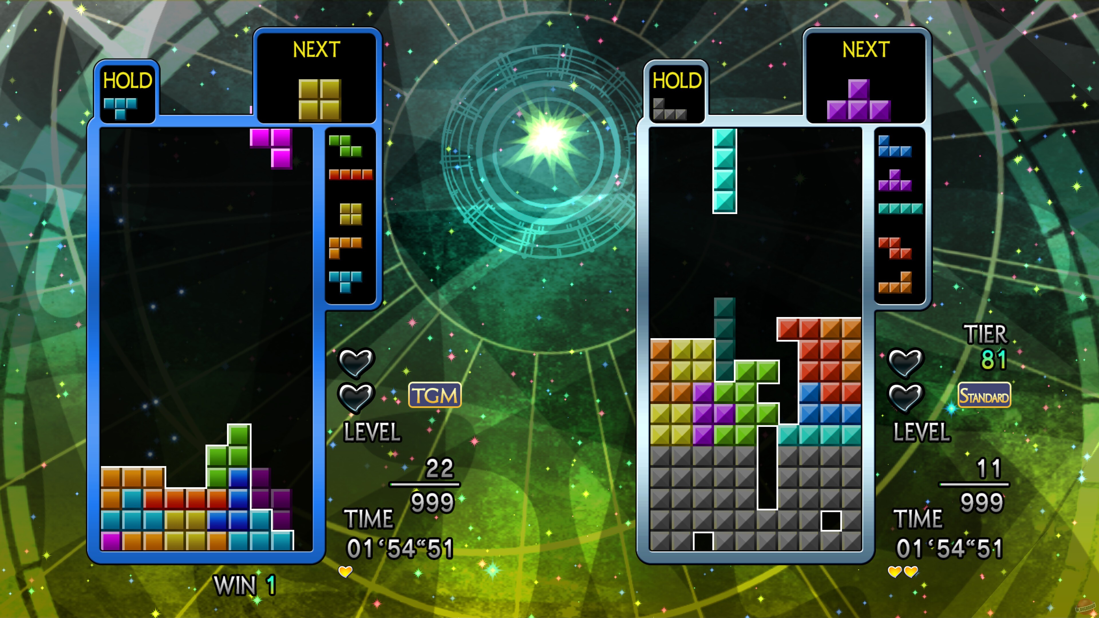 Скриншот из игры Tetris the Grand Master 4: Absolute Eye - 1