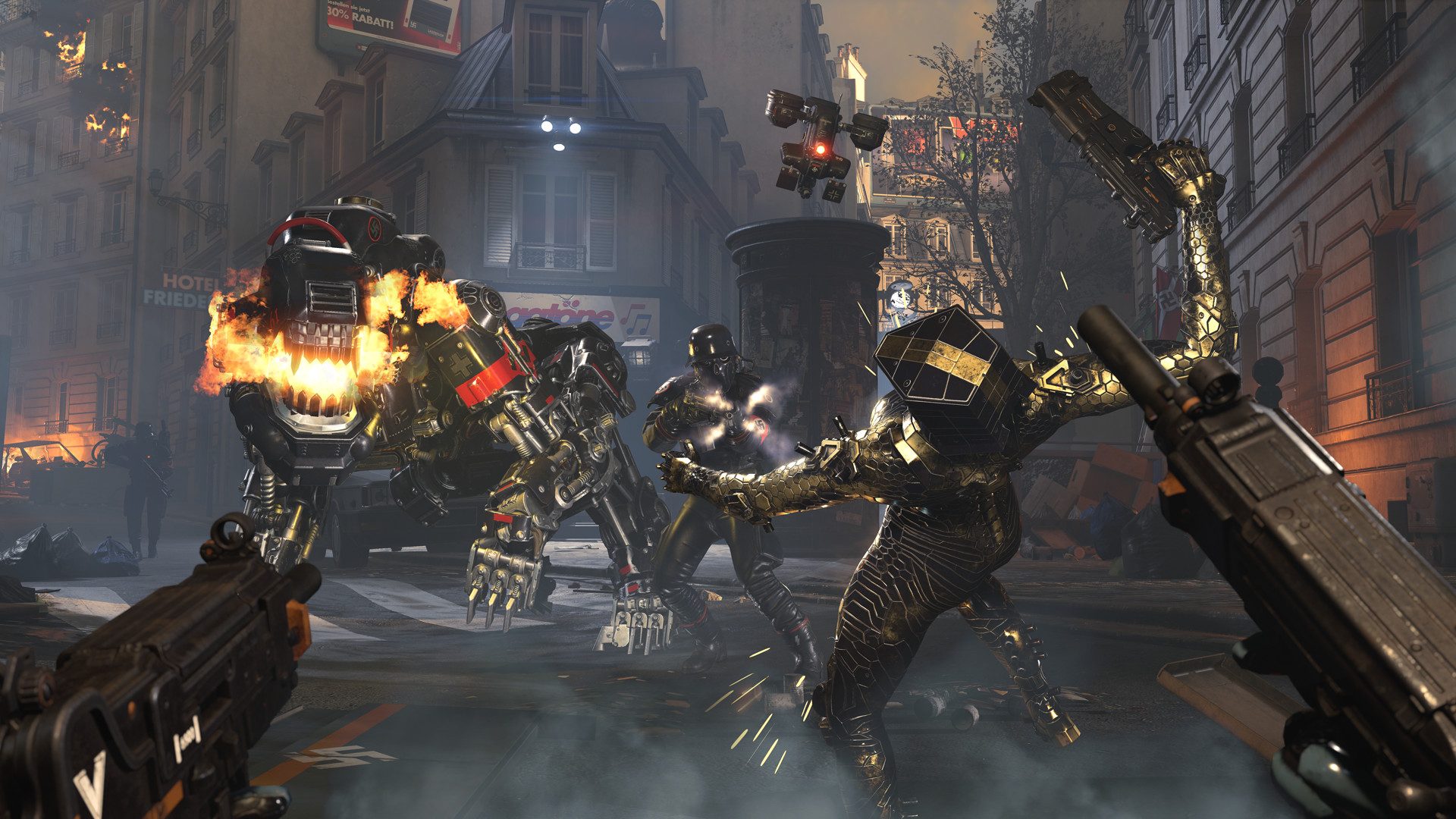 Скриншот из игры Wolfenstein: Youngblood - 6