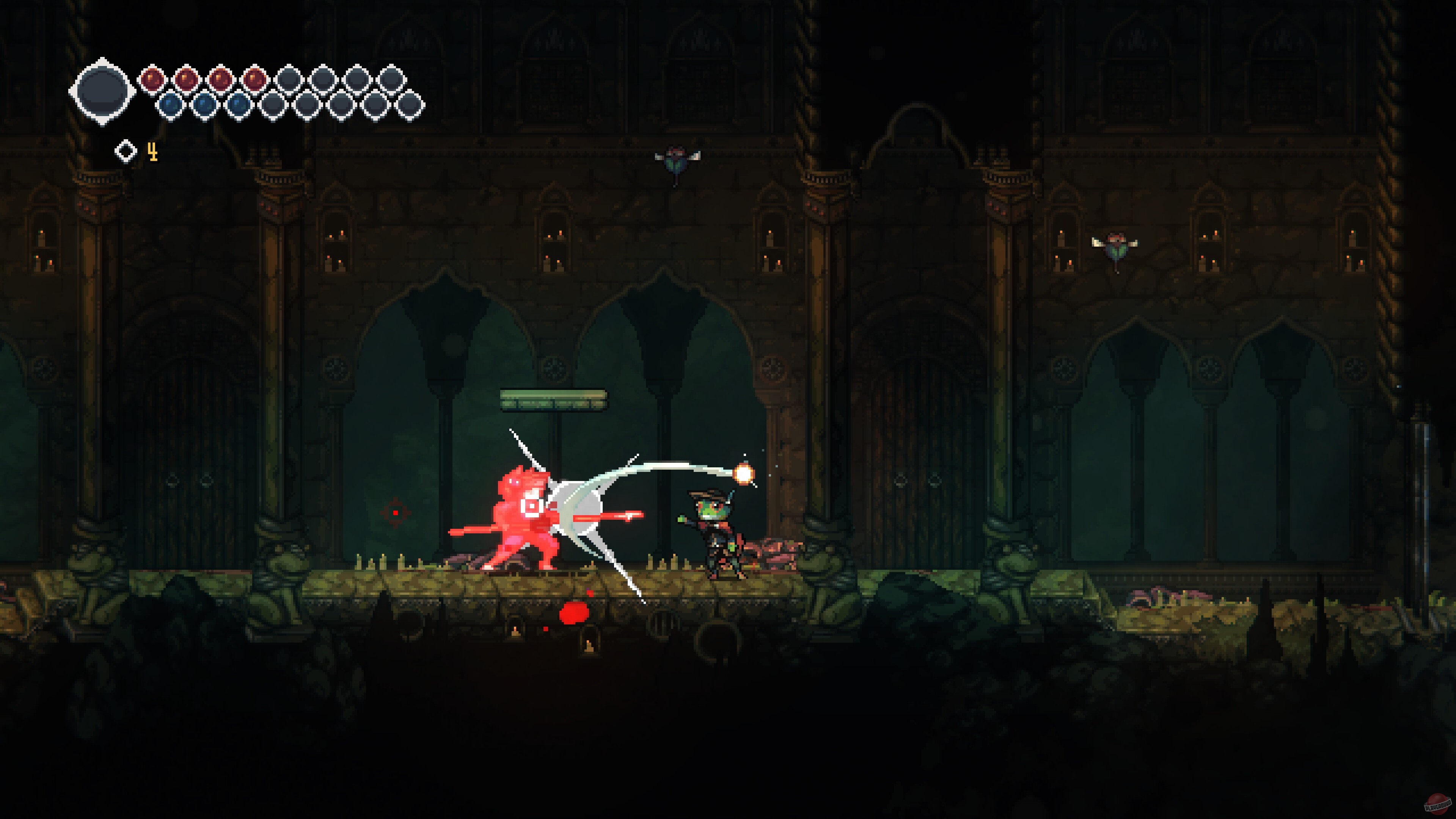 Скриншот из игры Frogreign - 2