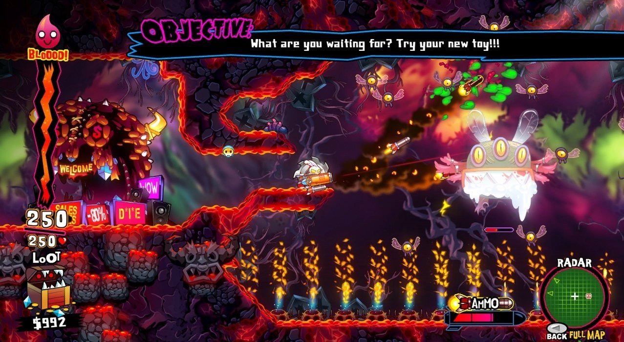 Скриншот из игры Hell Yeah! Wrath of the Dead Rabbit - 1