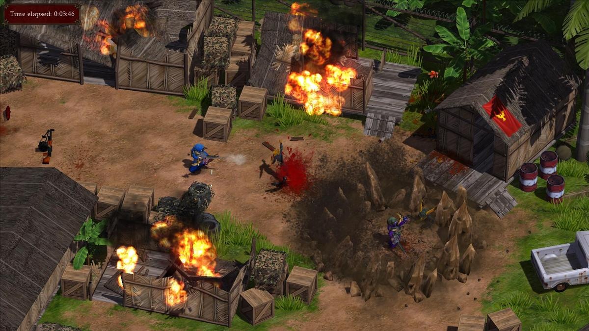 Скриншот из игры Magicka: Vietnam - 2