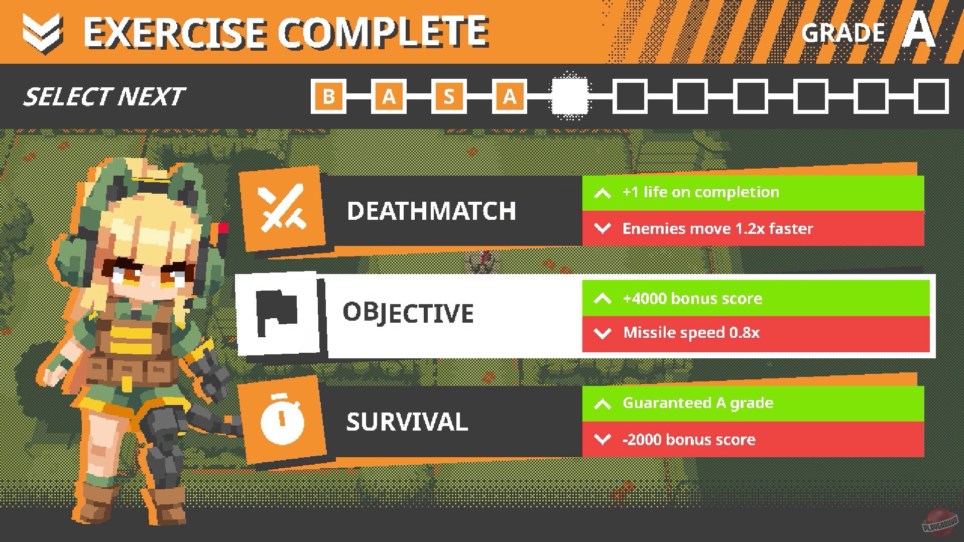 Скриншот из игры Bombshell Blitz - 2