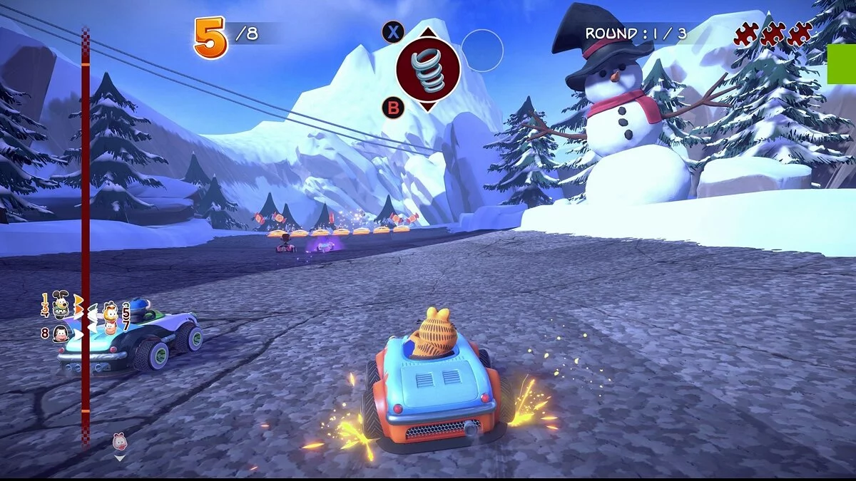 Скриншот из игры Garfield Kart: Furious Racing - 24