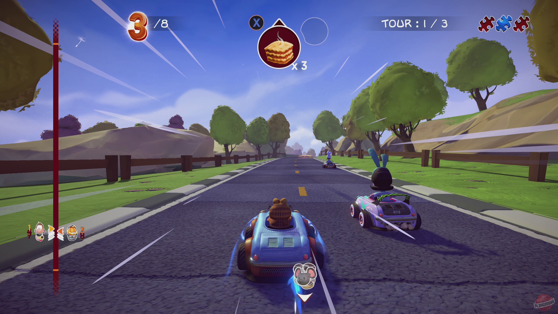 Скриншот из игры Garfield Kart: Furious Racing - 19