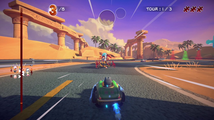 Скриншот из игры Garfield Kart: Furious Racing - 4