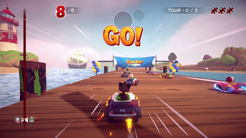 Скриншот из игры Garfield Kart: Furious Racing - 5