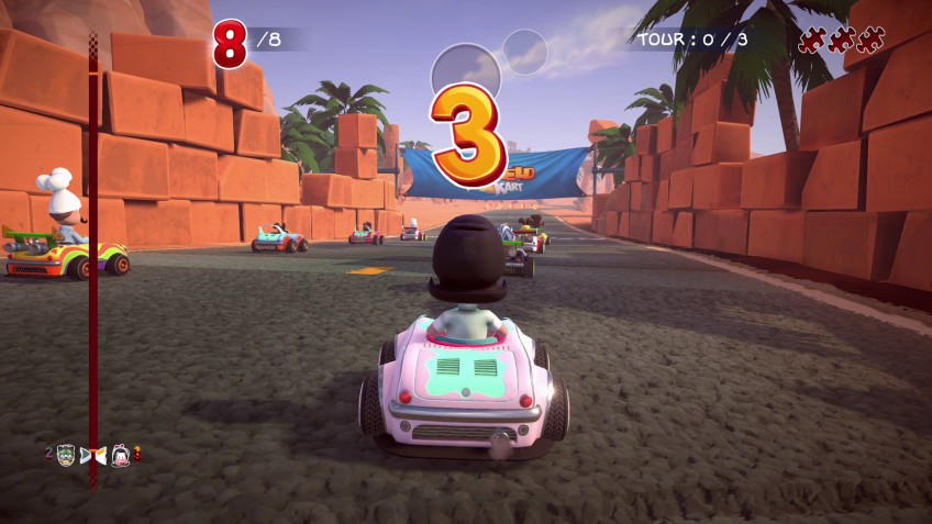 Скриншот из игры Garfield Kart: Furious Racing - 8