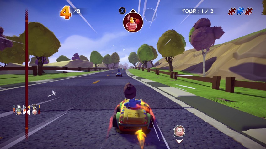 Скриншот из игры Garfield Kart: Furious Racing - 9