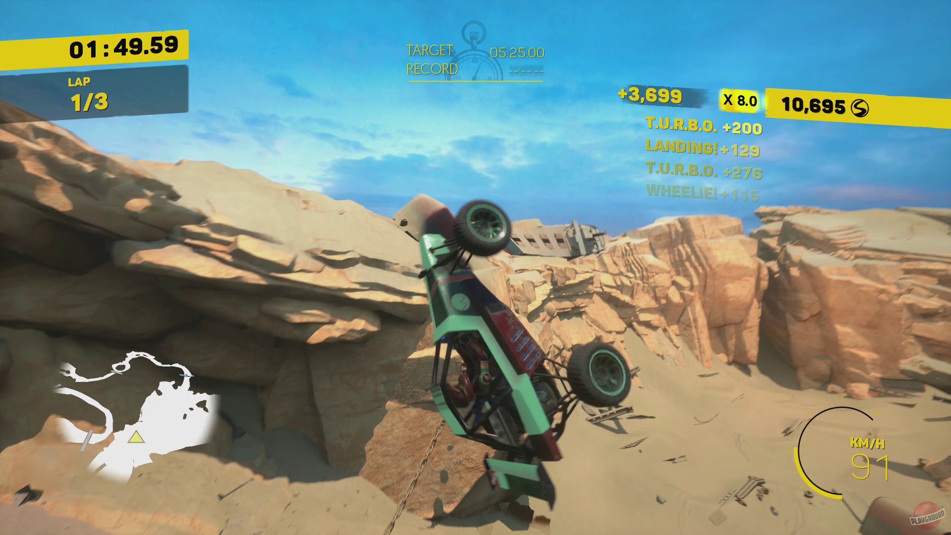 Скриншот из игры Offroad Racing - Buggy X ATV X Moto - 9