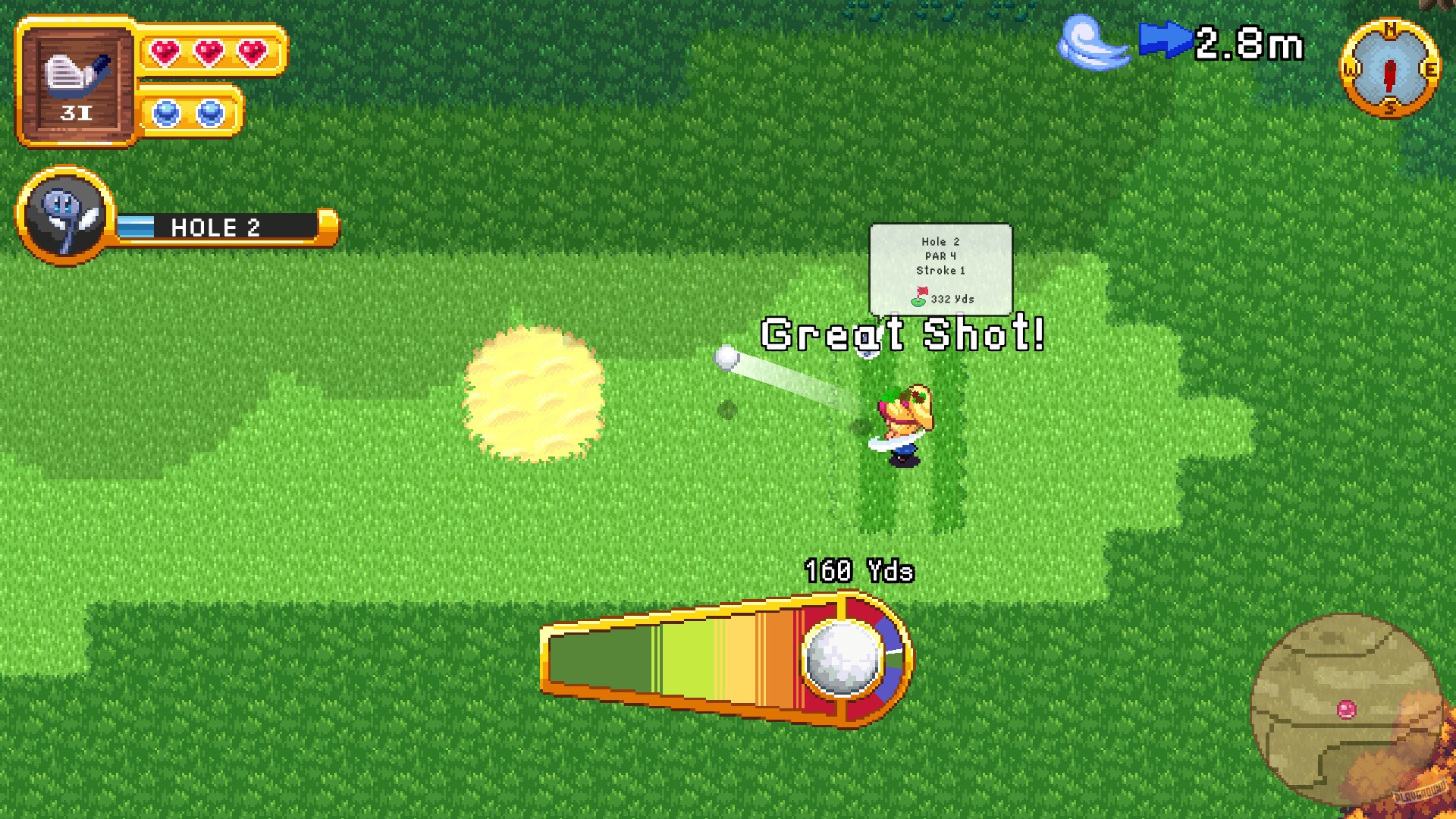 Скриншот из игры RPGolf Legends - 2