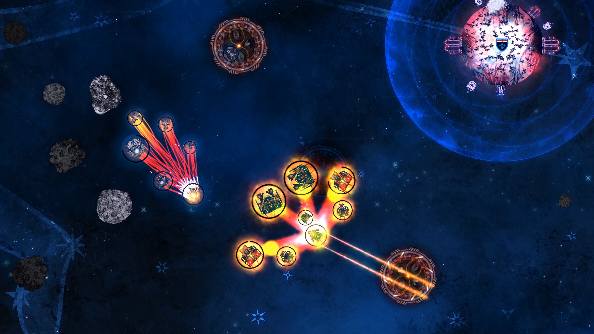 Скриншот из игры Conflicks - Revolutionary Space Battles - 23