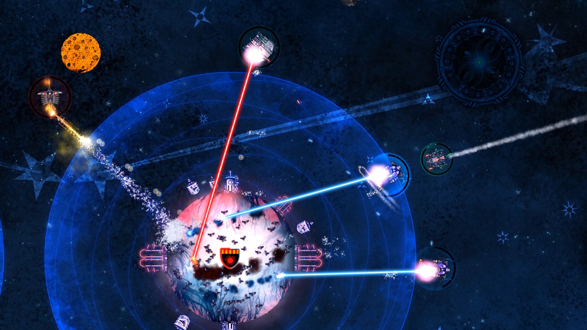 Скриншот из игры Conflicks - Revolutionary Space Battles - 10