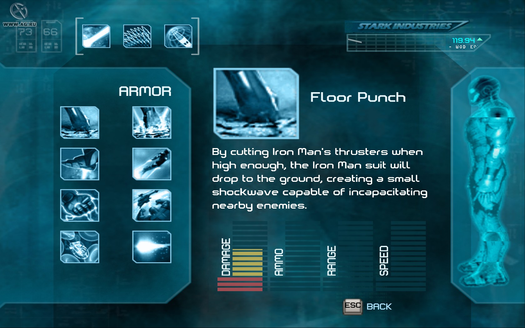 Скриншот из игры Iron Man - 61
