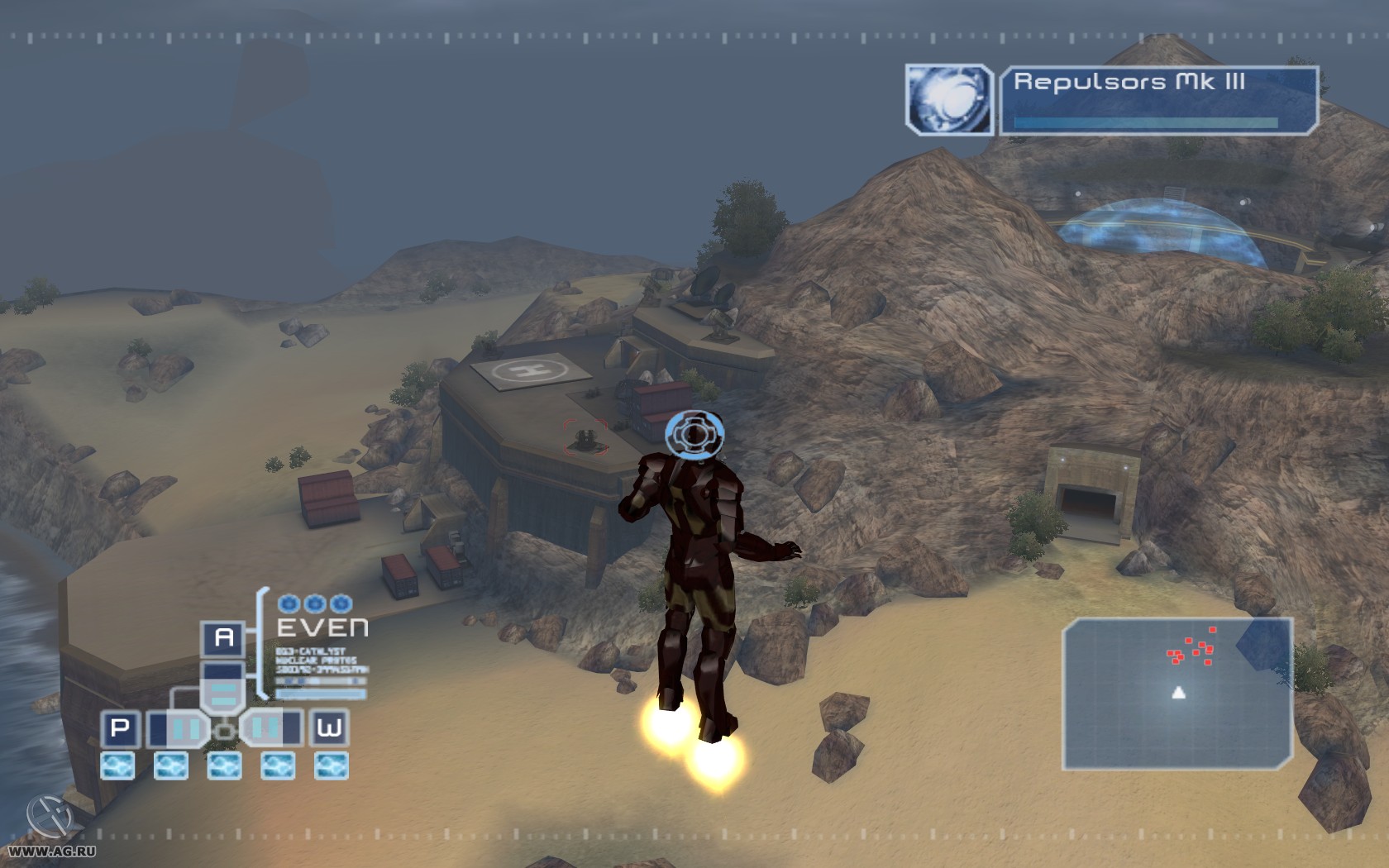 Скриншот из игры Iron Man - 99