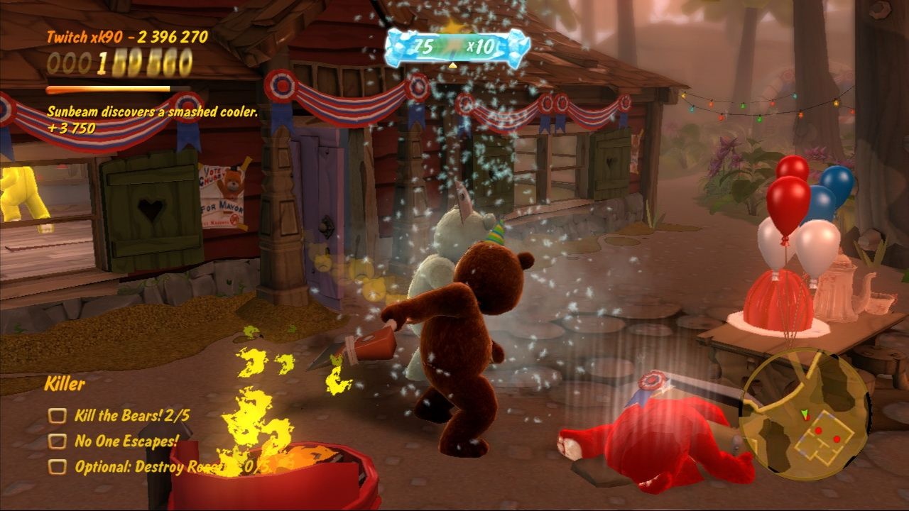 Скриншот из игры Naughty Bear - 92