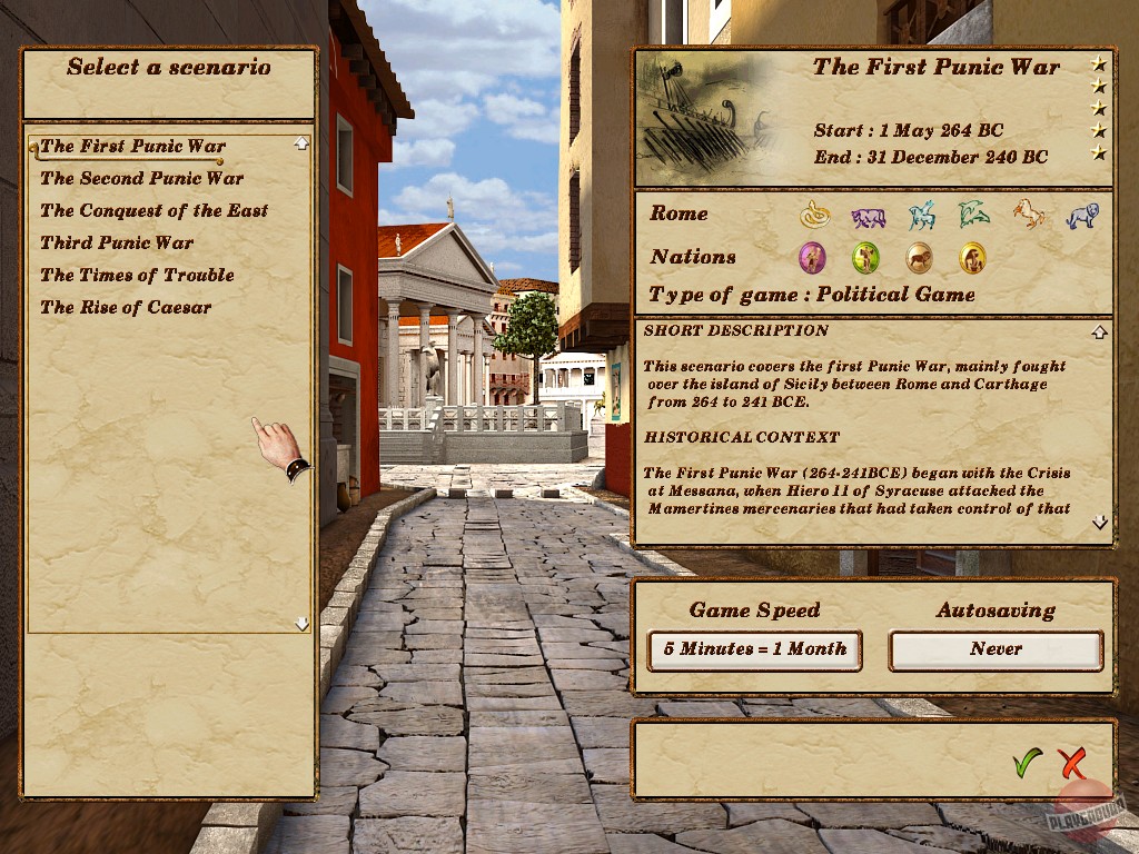 Скриншот из игры Римская Империя - 11